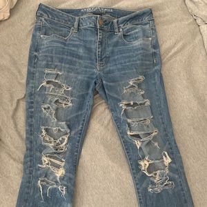 American eagle super stretch jeggings